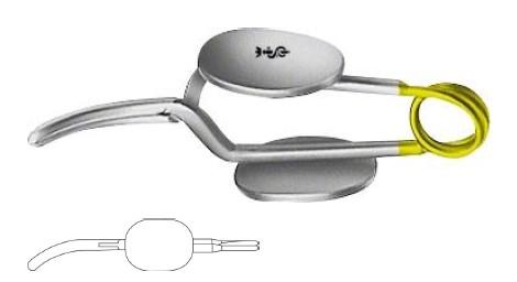 МЮЛЛЕР МІКРО-СУДИНН. КЛІПСА ВИГНУТ.